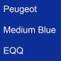 Preview: Peugeot, Medium Blue, EQQ.